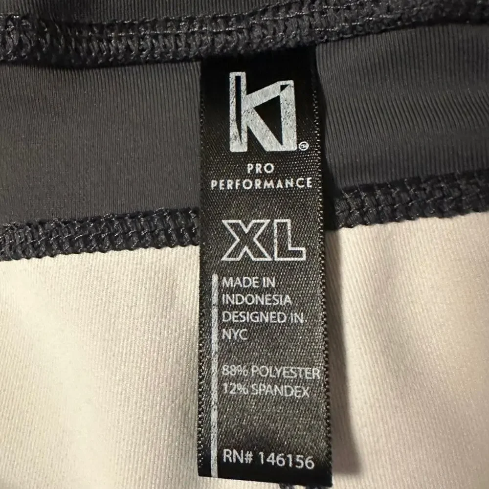 Ki athletic crops capri gray pink size XL‎ - Picture 6 of 7